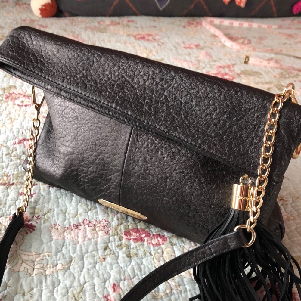 🎉Perlina black leather bag🎉